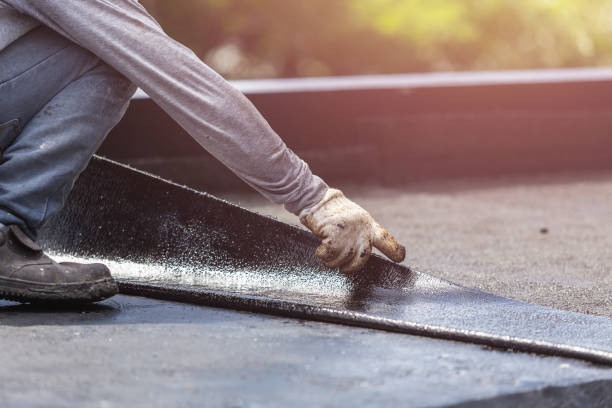 Professional Waterproofing technician working in Parkville, PA